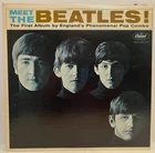 THE BEATLES - Meet The Beatles (Mono Scranton Press) - 12" Vinyl Record LP - VG