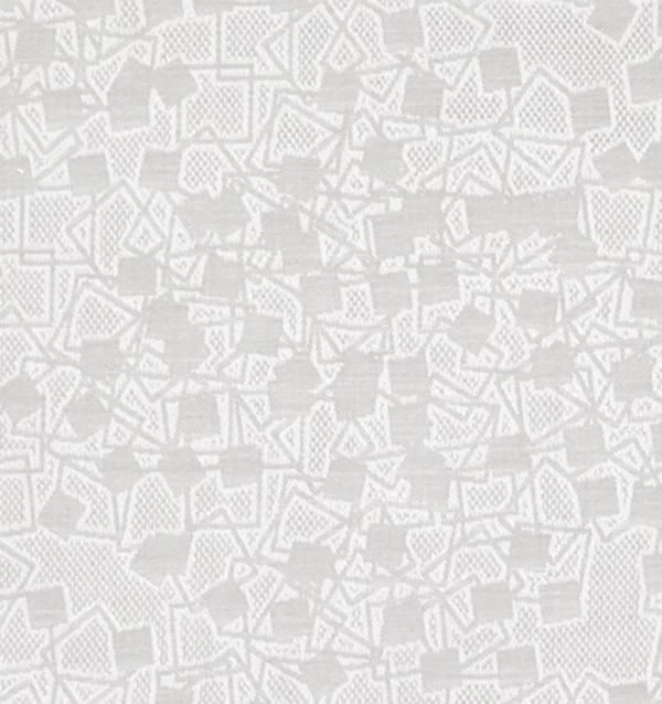 Juego de Edredón Sferra Catella King Gris 3 Piezas Puntos Cuadrados Satén Jacquard Italia NUEVO Foto 3 de 4