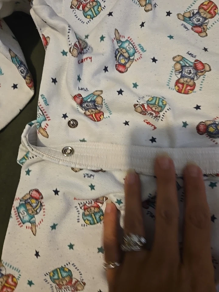 Винтажный комплект из 2 спальных мест Silver Tag Carters 12-18 M для мальчика - Изображение 3 из 4