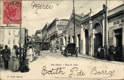 Ak São Paulo Brasilien, Rua S. Joso - 4158261