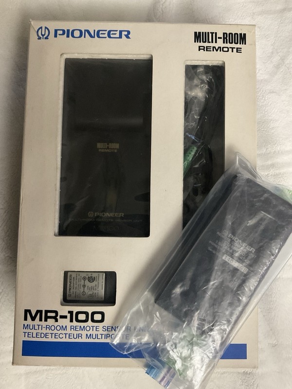 RARE Pioneer MR-100 Multi-Room Remote Sensor Unit & CU-MR-100 Remote Control