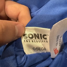 Sonic The Hedgehog Costume Headpiece Fleece Hat Cosplay Accessory
