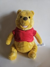 Disney Winnie the Pooh Medium Plush 12" Sitting Disney Store SOFT