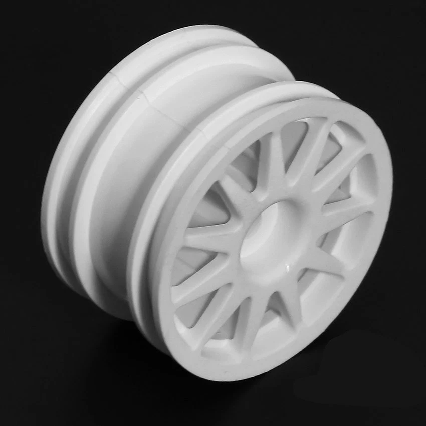 RC Radnabe M-Car 11-Speichen Design (Weiß/4St.) 51237 W245 für Tamiya - Bild 3 von 4