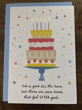 DaySpring Hallmark BIRTHDAY Greeting Card  God Made You An Extra-Good Gift  