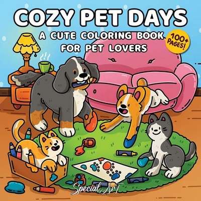 Cozy Pet Days A Cute Coloring Book for Dog and Cat Lovers Special Art Buch 2025