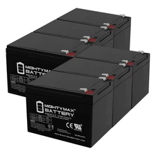 Mighty Max 12V 12AH SLA Battery Replacement for Altronix AL175ULX2 - 6 Pack
