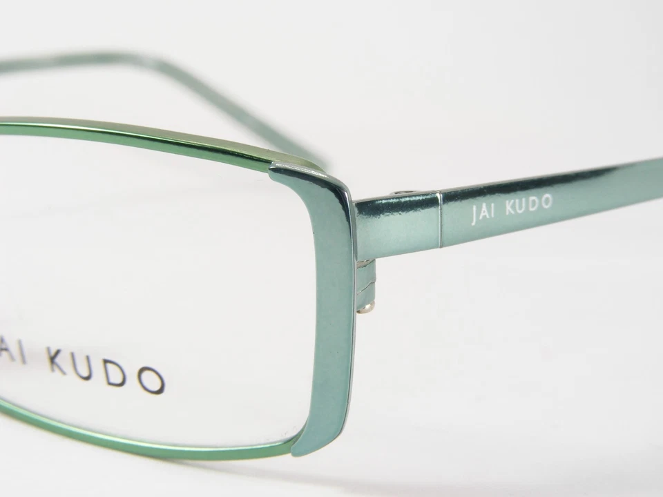 JAI KUDO 486 1032 M07 Verde ÚNICO ANTEOJOS MARCO METÁLICO 52-16-135mm Foto 4 de 4