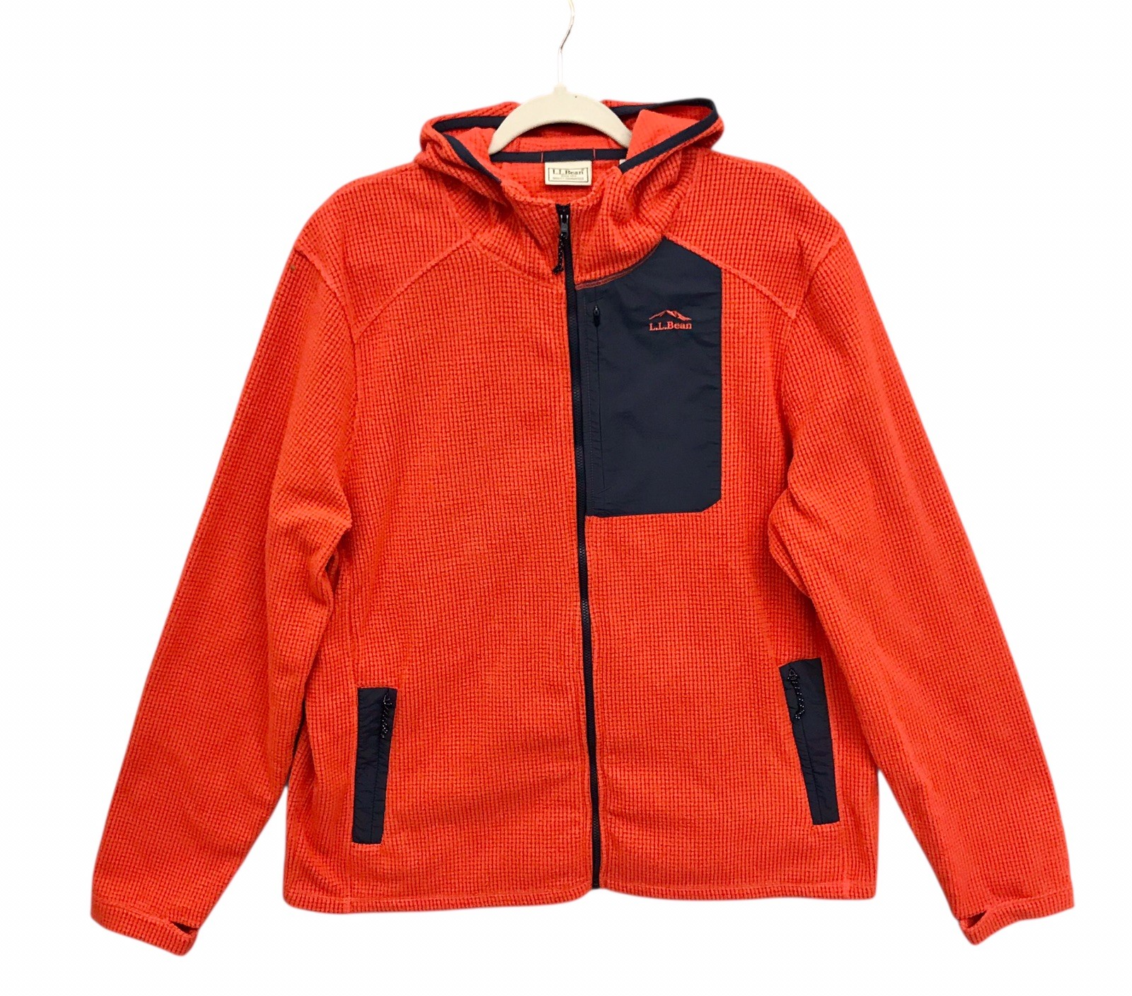 LL BEAN Pathfinder Performance Jacket Grid Fleece… - image 2