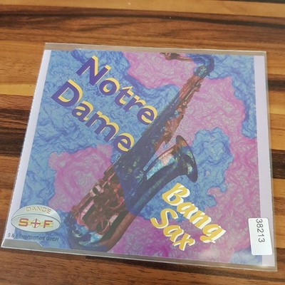 NOTRE DAME bang sax VG+/EX (MCD, Techno, S & F Entertainment GmbH)