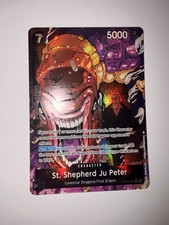 St. Shepherd Ju Peter (Alternate Art) OP13-084 Carrying On His Will Foil