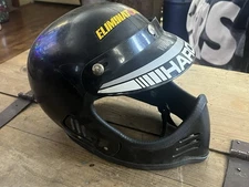 Pro Tec Eliminator 2 II Bmx Helmet Vintage Old School Black Haro Visor