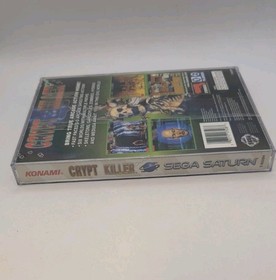 FACTORY SEALED Crypt Killer (Sega Saturn, 1997) New Rare 