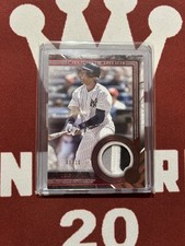 2022 Topps Museum Collection Derek Jeter 3 Color Jersey Red /10 Yankees