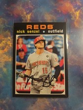 2020 Topps Heritage Nick Senzel Short Print #482 Cincinnati Reds SP