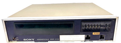 Sony MSR-5710 C1 Magnescale Digital Display Unit - WARRANTY