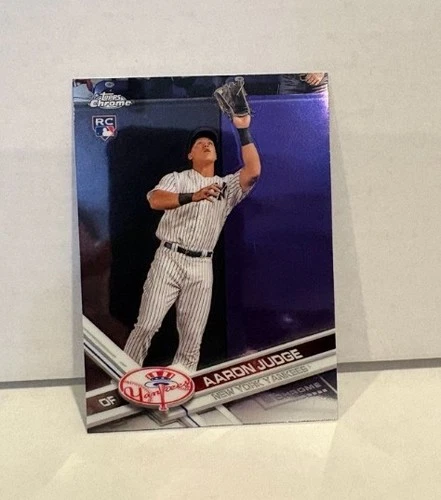 2017 Aaron Judge Topps Chrome Rookie Card #169 "Base"