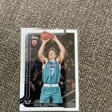Topps 2025-26 Kon Knueppel Rookie #204 Charlotte Hornets NBA Basketball