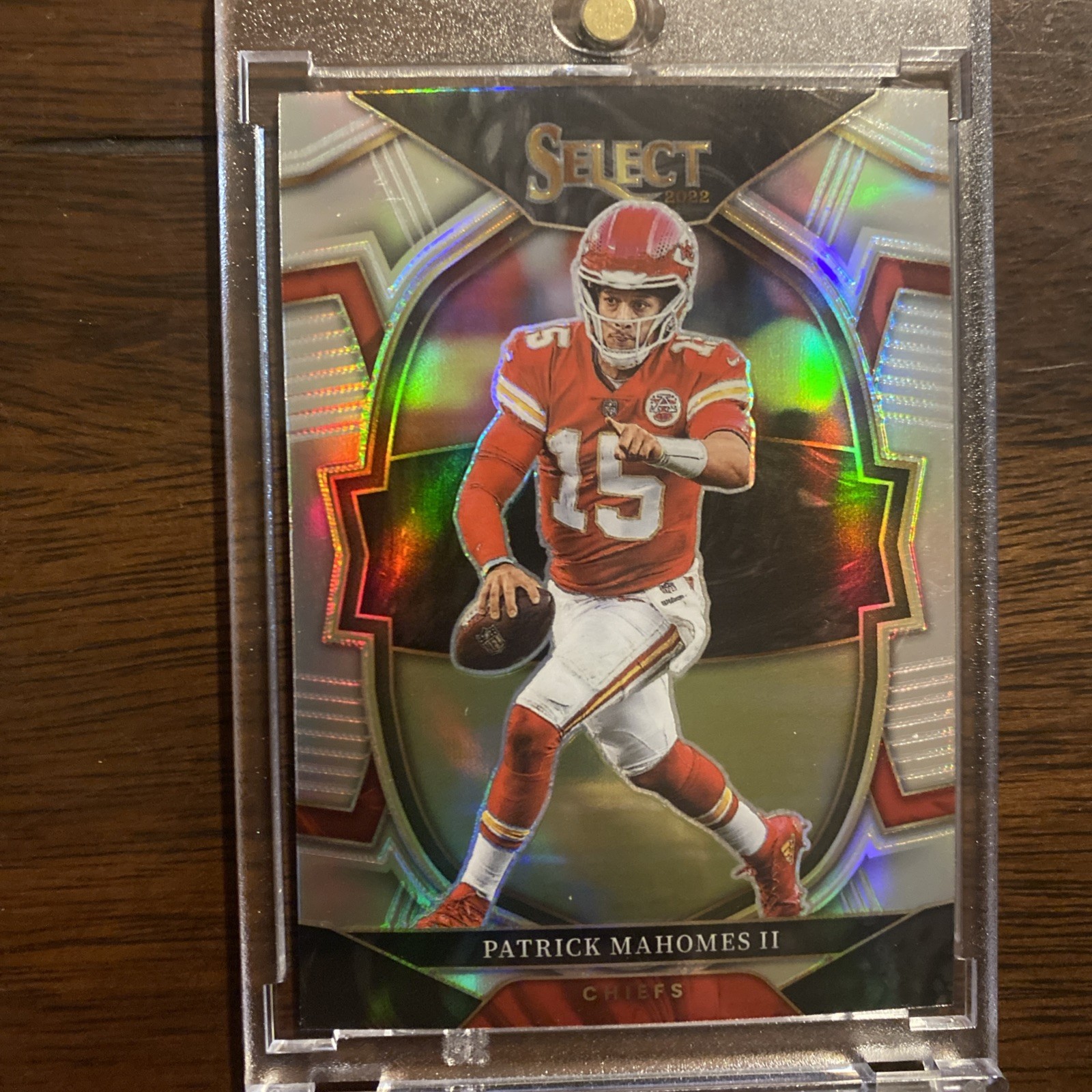 2022 Panini Select - Concourse Patrick Mahomes II #20 Silver Prizm