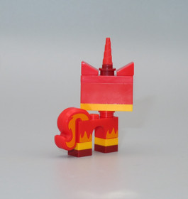 LEGO red Angry Kitty Unikitty red unicorn minifigure Lego Movie 70814