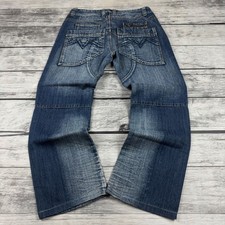 Y2K Multi Pocket Wide Leg Jeans Baggy Utility Denim Skater Grunge