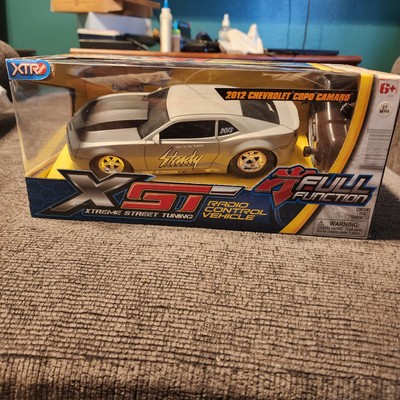 XTR Xtreme Hot Shop Customs Blue Flame R/C Car 2012 Chevrolet Copo Camaro Ford 