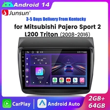 For Mitsubishi Pajero Sport 2 L200 Triton Android14 Carplay 2+64GB Car Radio GPS