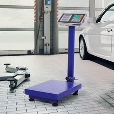 Heavy Duty 220LB 100KG Industrial Platform Postal Parcel Weighing Large Scale UK