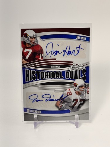 2025 Panini Absolute Jim Hart/Dan Dierdorf Base (RAW)