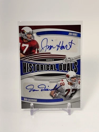 2025 Panini Absolute Jim Hart/Dan Dierdorf Base (RAW)
