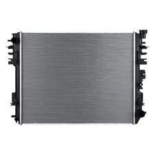 Engine Coolant Radiator Aluminum Compatible with Dodge Ram 1500/2500 2009-2010,