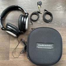 Audio Technica Active Noise Cancelling Headphones ATH-ANC7b