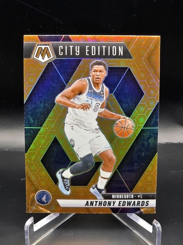 2024-25 Panini Mosaic - City Edition Anthony Edwards #279 Honeycomb Mosaic Prizm