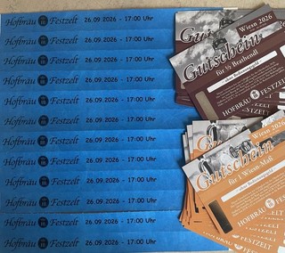 Wiesn Tisch Hofbräu Balkon Samstag Abend 26.09.2026 17 Uhr bis Ende