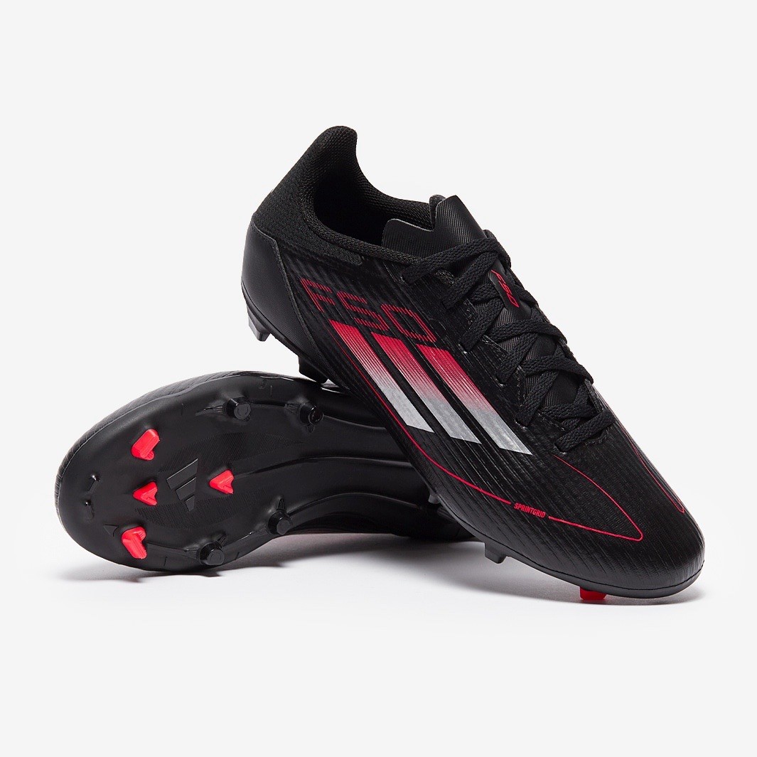 Adidas‎ F50 League FG/MG - Stealth Victory Pack (SP25) Men\'s 10 Black Red adidas F50 Elite Laceless FG - Stealth Victory Pack (SP25  main image 4