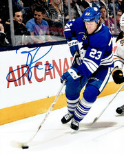 BROOKS LAICH Signed 8x10 Photo TORONTO MAPLE LEAFS CAPITALS