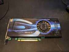 EVGA NVIDIA GeForce 9800 GT PCI Express x16 GPU, Multi-Monitor, Fan/Heatsink