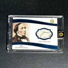 Hans Christian Andersen 42/75 2026 Eternal Revelation Authentc Relic A13