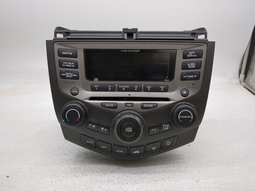 2004-2007 Honda Accord Am Fm Cd Player Radio Receiver ZQZKL