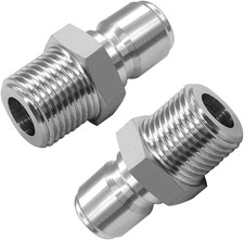 Male Quick Disconnect NPT 1/2" 304 Stainless Steel Homebrewing Connector Sanitar