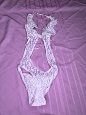 I Do, Victoria Secret Bridal Lingerie Sz S Hearts Lace Lovecore Romantic Wedding
