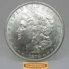 1878-S Morgan Silver Dollar, AU / MS - #C61691NQ