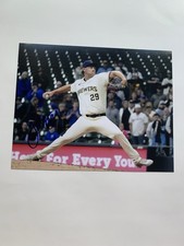 Trevor Megill Signed Autographed 8x10 Photo Milwaukee Brewers Closer