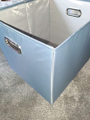 X4 Würfel Aufbewahrungsboxen Stoffbox Organizer Faltbar Faltbar Canvas Korb