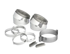 Supervent 8" ID Class A Double Wall 15° Elbow Kit