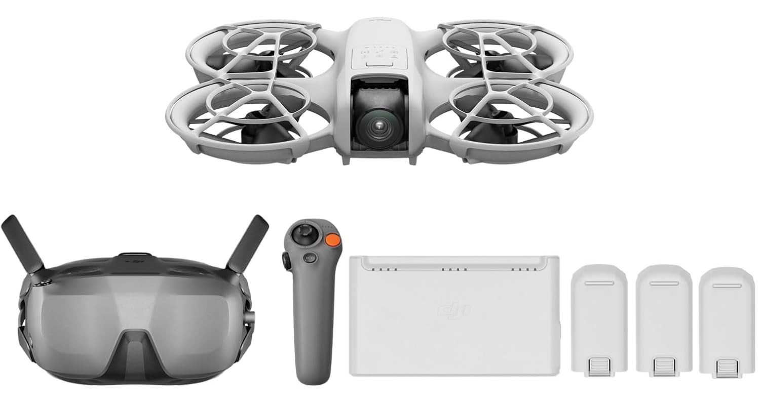 DJI Neo Motion Fly More Combo&comma;Self-Flying Mini Drone 135g&comma;4K UHD Camera&comma;3Battery