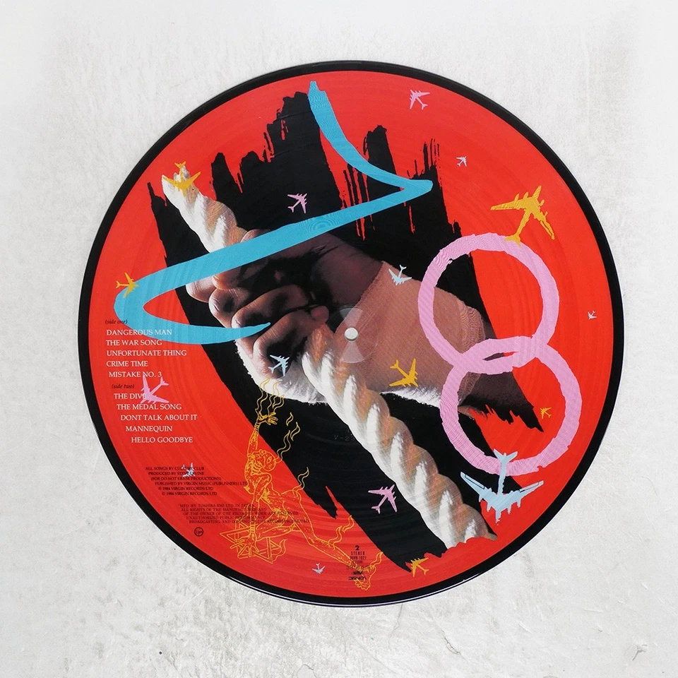 CULTURE CLUB WAKING UP WITH THE HOUSE ON FIRE VIRGIN 30VB1021 Japan VINYL LP - Image 2 of 2