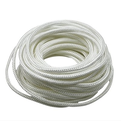 LETAYAR 4.0mm Recoil Starter Rope Gas Engine Pull 10 Meters, White 