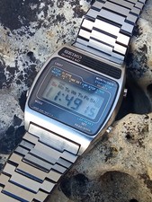 🔝 Reloj Watch 🇯🇵 Seiko Digital ✨ A159-4019 Vintage Colección Funciona Todo 
