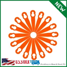 100pcs Replacement Plastic Blades Accessories for STIHL Polycut 2-2 FSA 45 Lawnm